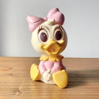 LEDRA PLASTIC ベビー デイジーダック Rubber Squeak Doll 1970s