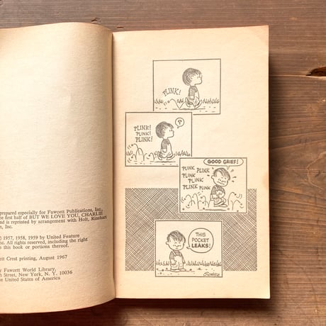 PEANUTS BOOK [WE'RE ON YOUR SIDE,CHARLIE BROWN] ヴィンテージ ピーナッツコミック ペーパーバック／CHARLES M. SCHULZ