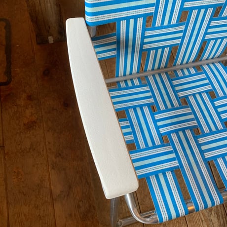 LAWN CHAIR VINTAGE ローンチェア 1970年〜1980年代 ② ライトブルー