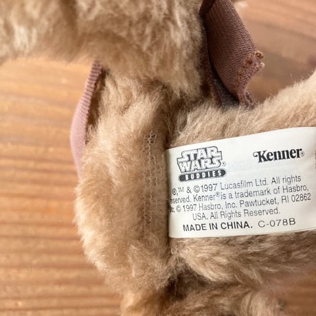 STAR WARS BUDDIES "Chew Bacca" スターウォーズ チューバッカ ぬいぐるみ Kenner Hasbro