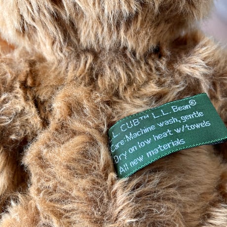 L.L.Bean L.L.Cub エルエルビーン ヴィンテージ エルエルカブ ぬいぐるみ テディベア フリースベストスタイル 90s
