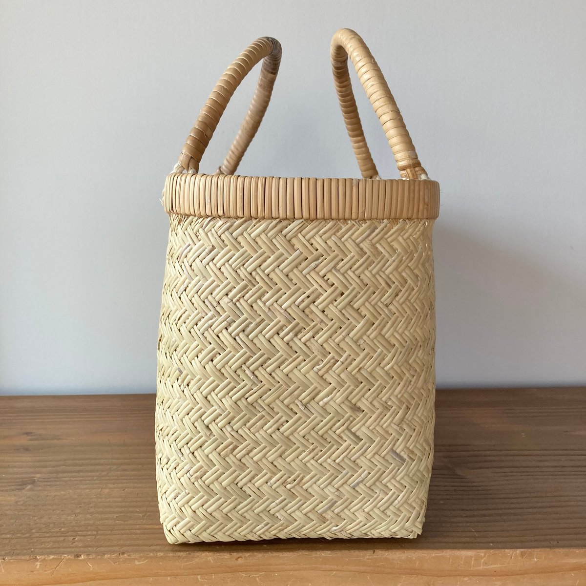 スズ竹 すず竹 手提げかご -2／岩手県一戸 鳥越竹細工 | MILMOUNTAIN STORE