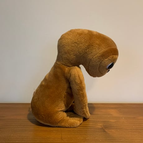 E.T. ぬいぐるみ brown black eye 1982年 黒目 最初期 ヴィンテージ KAMAR SHOWTIME 1982 vintage