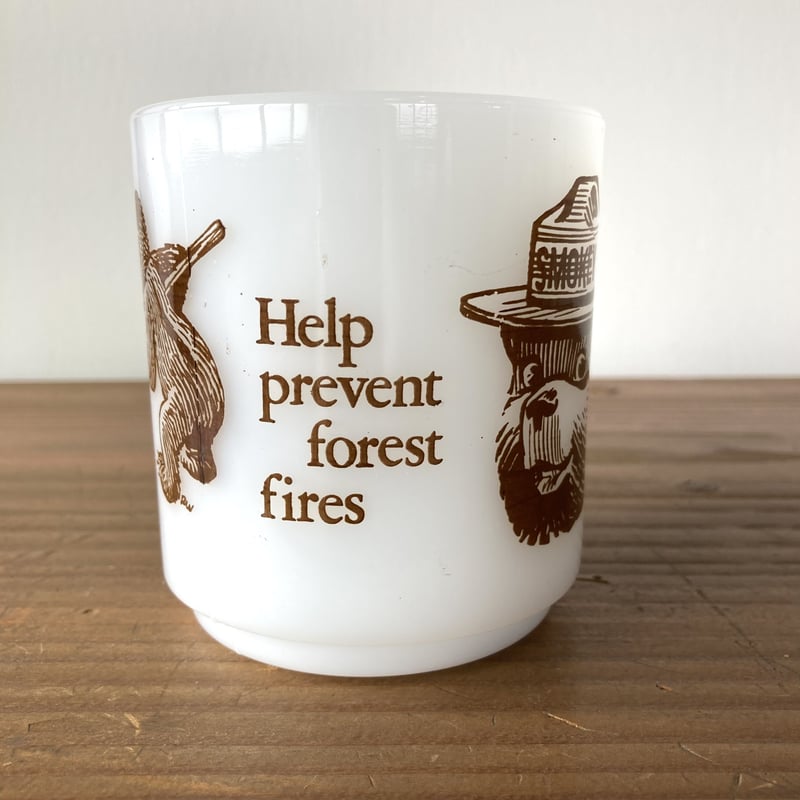 GLASBAKE Smokey Bear グラスベイク スモーキーベア マグカップ | MIL