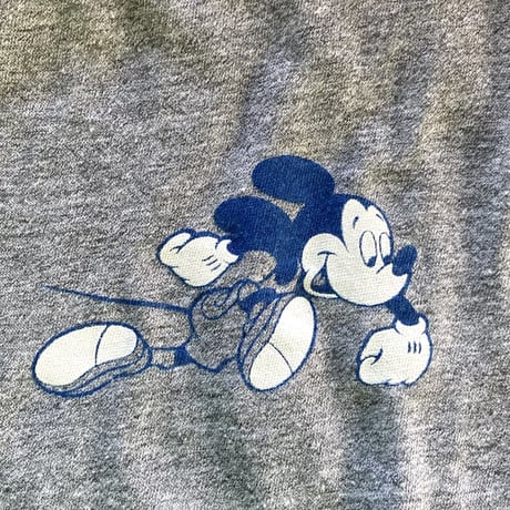 Disney Mickey Mouse ミッキー タンクトップ／1970～1980s