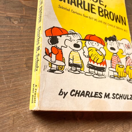 PEANUTS BOOK [WE'RE ON YOUR SIDE,CHARLIE BROWN] ヴィンテージ ピーナッツコミック ペーパーバック／CHARLES M. SCHULZ