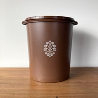 TUPPER WARE ヴィンテージ タッパーウェア オールド タッパーウェア MADE IN JAPAN／ブラウン