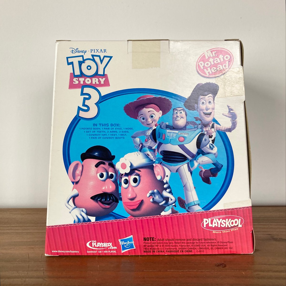 Disney TOY STORY3 Hasbro ミスターポテトヘッド トイストーリー Disney TOY STORY3 Hasbro ミスターポテトヘッド トイストーリー