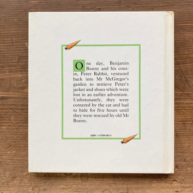 PETER RABBIT ピーターラビット THE TALE OF BENJAMIN BUNN