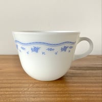 PYREX オールドパイレックス カップ／Morning Blue モーニングブルー