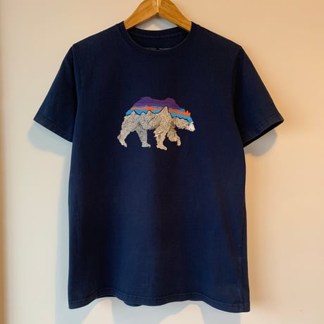 patagonia  BACK FOR GOOD BEAR S/S  パタゴニア オーガニックコットン 熊 ベアー VINTAGE