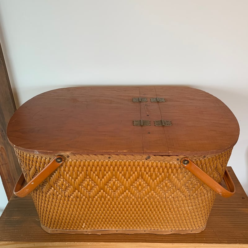 USAヴィンテージ収納バスケット 1950年代 ビンテージ雑貨 【公式通販】