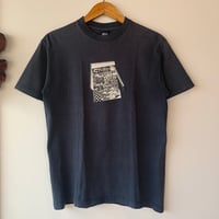 STUSSY 1990s SK8 紺タグ S/S TEE L OLD STUSSY made