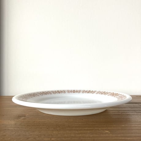 PYREX オールドパイレックス サラダプレート／Copper Filigree D