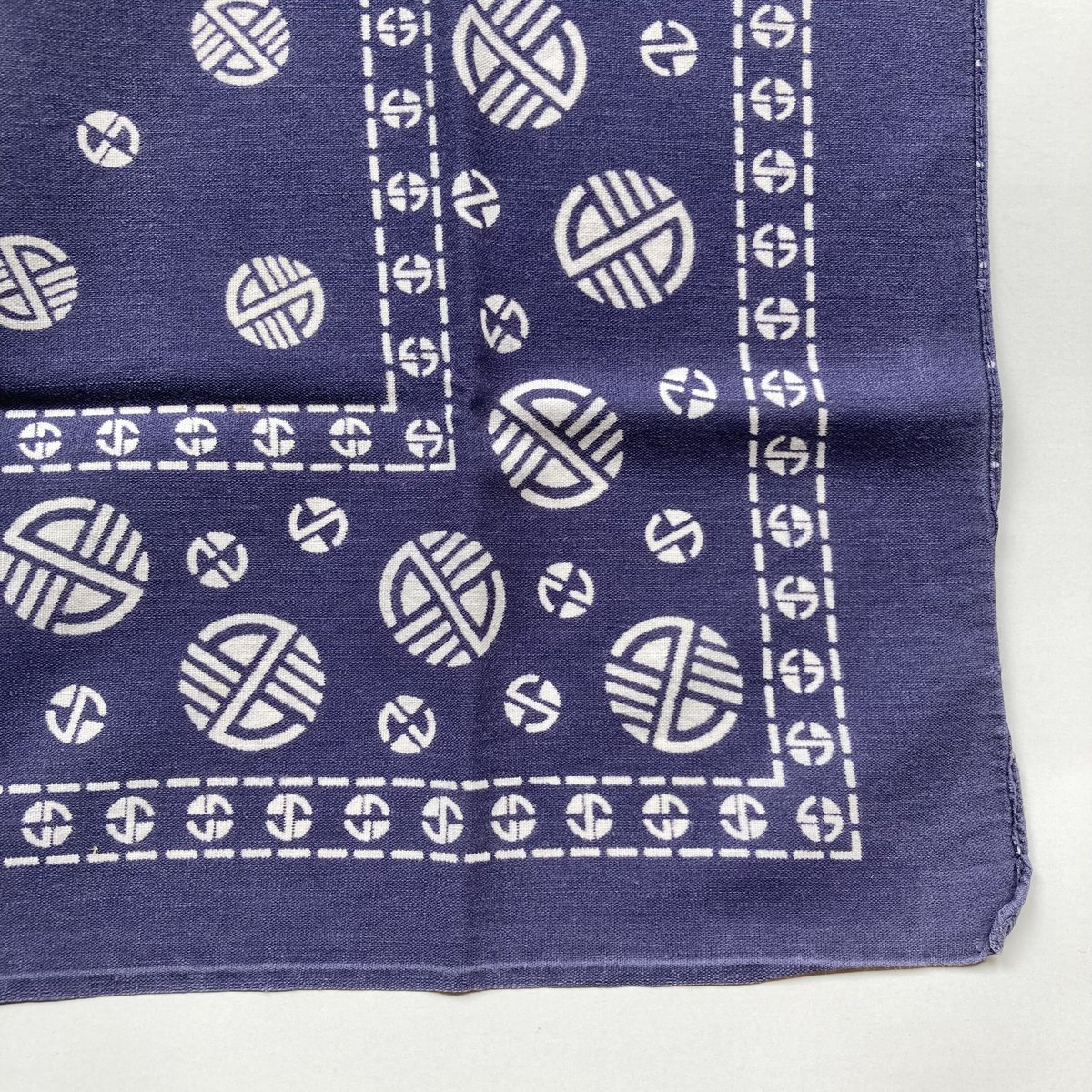 ヴィンテージ バンダナ ネイビー 1960s／28 | MILMOUNTAIN STORE