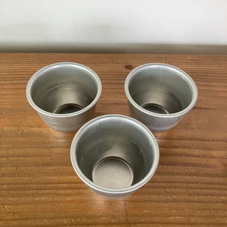 イギリス ヴィンテージ アルミミニカップ MERMAID ALUMINIUM BRITISH MADE 3点セット
