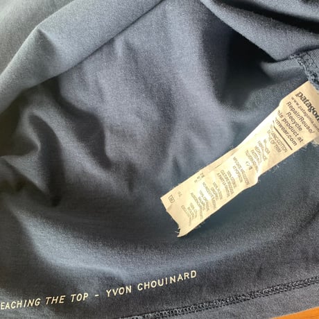 patagonia CHOUINARD EQUIPMENT CO. YVON CHOUINARD 1972  シュイナードイクイップメント 1972 50th NOS デッドストック vintage