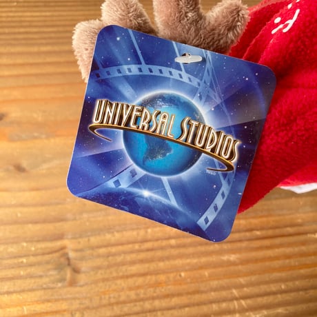 E.T.ぬいぐるみ 赤パーカー UNIVERSAL STUDIOS 紙タグつき