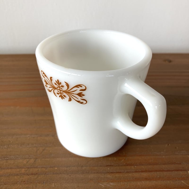 PYREX オールドパイレックス マグカップ／Copper Filigree A