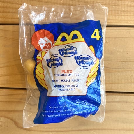 McDonald's マクドナルド ハッピーミールトイ HOUSE OF MOUSE 2001年／MICKEY,DONALD,DAISY,PLUTO,GOOFY
