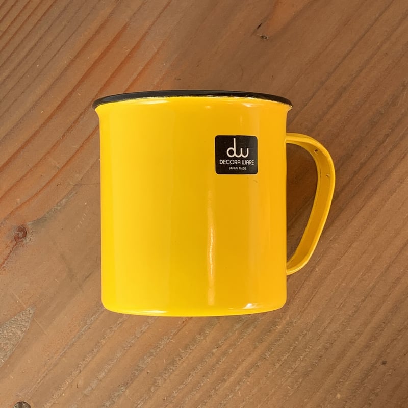 DECORA WARE ホーローマグカップ 黄 | MILMOUNTAIN STORE