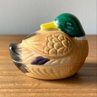 鳥の小さな器／カモ