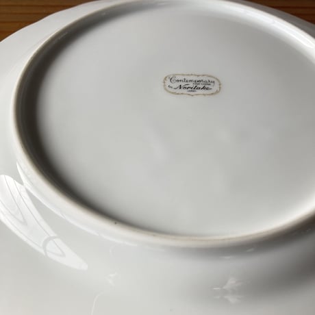 Noritake Contemporary Fine China ノリタケ 花柄レリーフプレート 1970～1980s