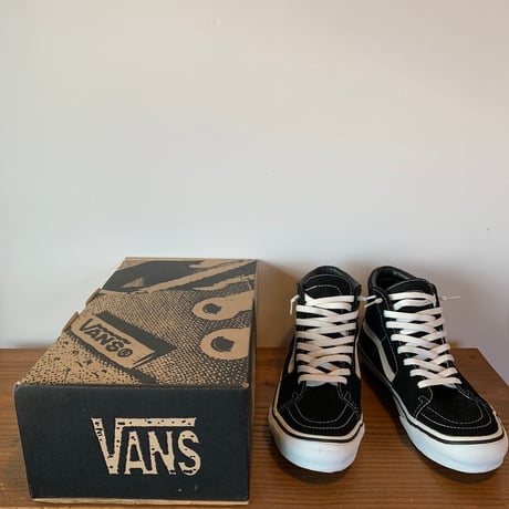 VANS スケートハイ BLACK NOS デッドストック 1990年後期〜2000年前期 オールドバンズ
