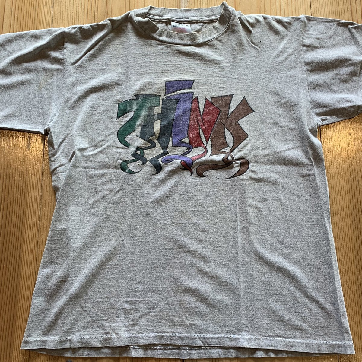 ★デッドストックThink Skateboads'90s【usa製】TシャツL fit=scale-down,w=1200