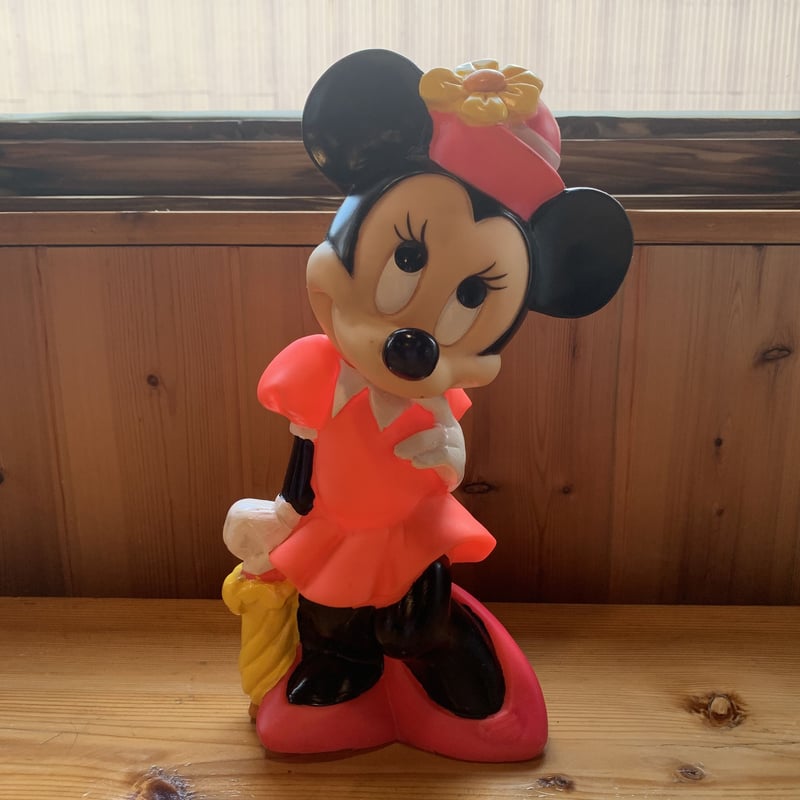 1980s MINNIE MOUSE BANK・ILLCO ミニーマウス コインバンク 貯金