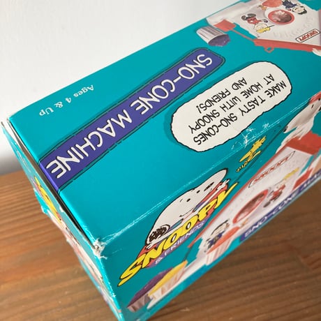 SNOOPY&FRIENDS SNO-CONE MACHINE スヌーピー かき氷機 Hasbro 1999年 未使用品
