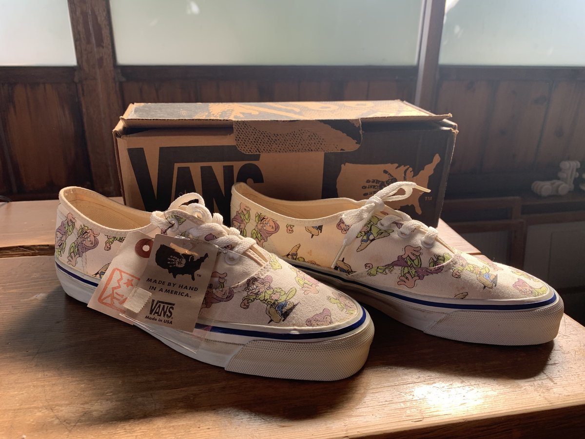 VANS AUTHENTIC DISNEY made in USA デッドストック NOS | VANS AUTHENTIC DISNEY made in USA デッドストック NOS |