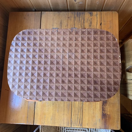 Picnic Basket ピクニックバスケット 1960年代 ブラウン vintage