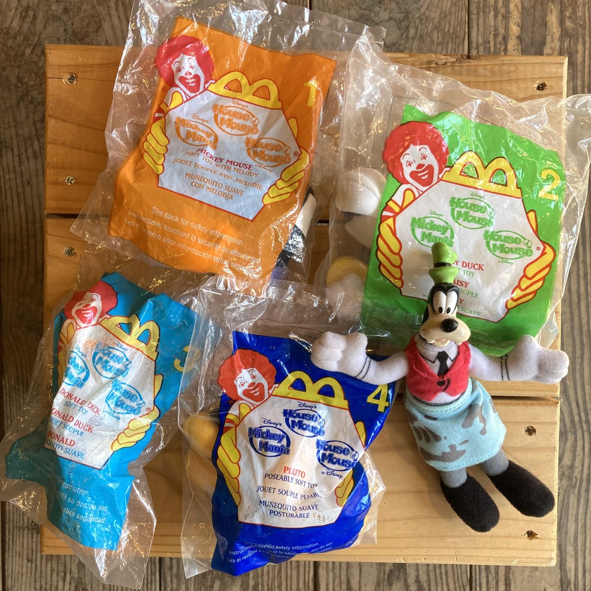 McDonald's マクドナルド ハッピーミールトイ HOUSE OF MOUSE