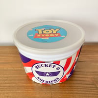 ＊数量不足品＊Disney TOY STORY トイストーリー グリーンアーミーメン セット Bucket O Soldiers