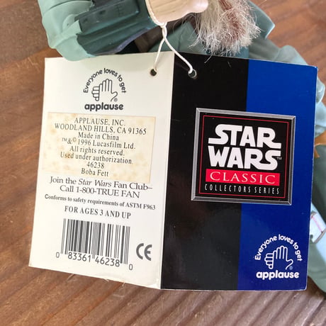 STAR WARS CLASSIC "Boba Fett" スターウォーズ ボバ・フェット フィギュア Applause