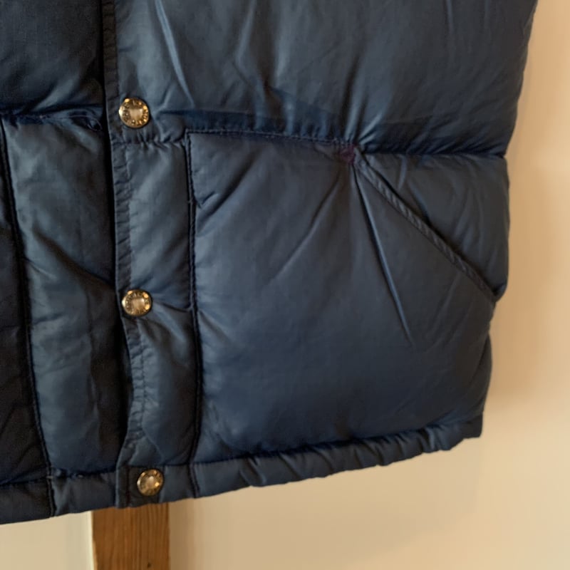 THE NORTH FACE 茶タグ ダウンベスト ネイビー | MILMOUNTAIN STORE