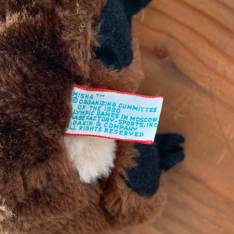 MISHA MOSCOW OLYMPIC GAMES 1980 vintage ミーシャ 1980 オリンピック ヴィンテージ