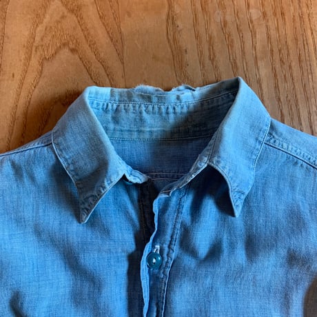 USN Chambray shirts 1940s vintage USA