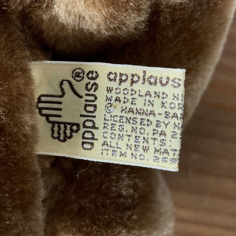 YOGI BEAR Hanna Barbera ヨギベア ぬいぐるみ APPLAUSE 198 YOGI BEAR Hanna Barbera ヨギベア ぬいぐるみ APPLAUSE 198