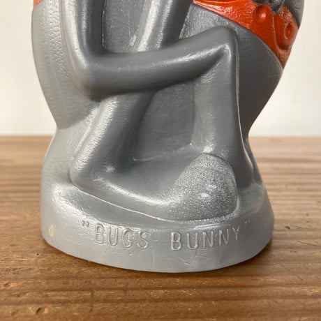 BUGS BUNNY LUNEY TUNES バッグスバニー プラスチック フィギュア SEVEN ARTS／グレー