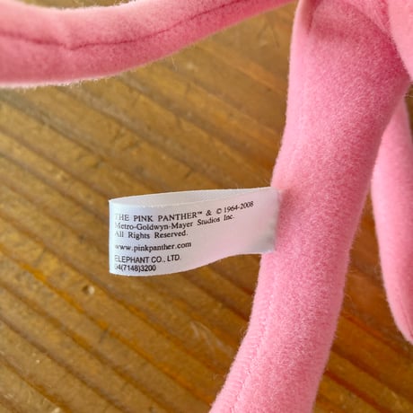 PINK PANTHER ピンクパンサー ぬいぐるみ マスコット 2008年