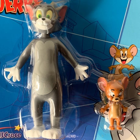 TOM and JERRY Bendable Figures nos vintage トムとジェリー ベンダブル フィギュア ヴィンテージ