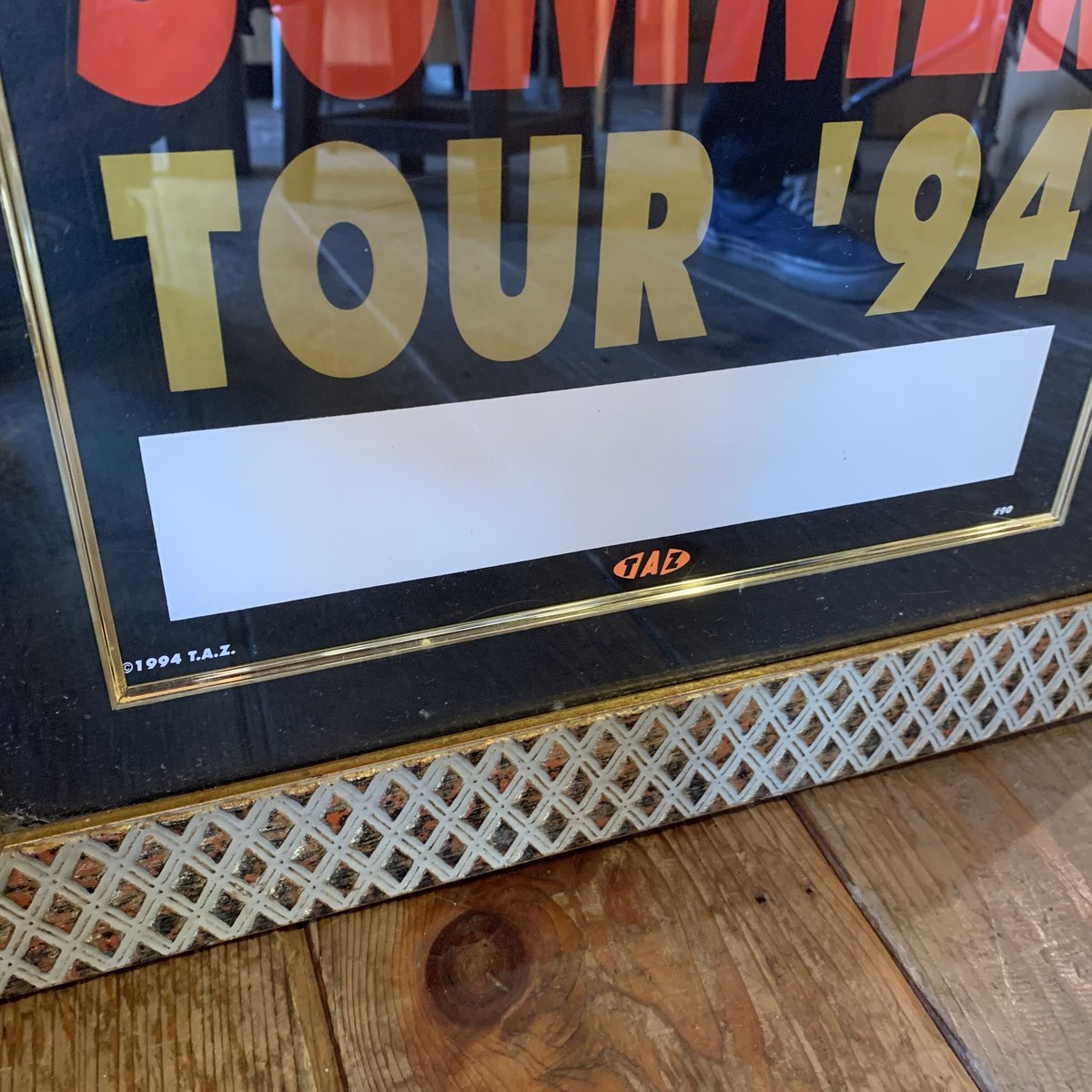 T.A.Z. GREEN DAY シルクスクリーン+額装1994 T.A.Z. GREEN DAY シルクスクリーン+額装1994