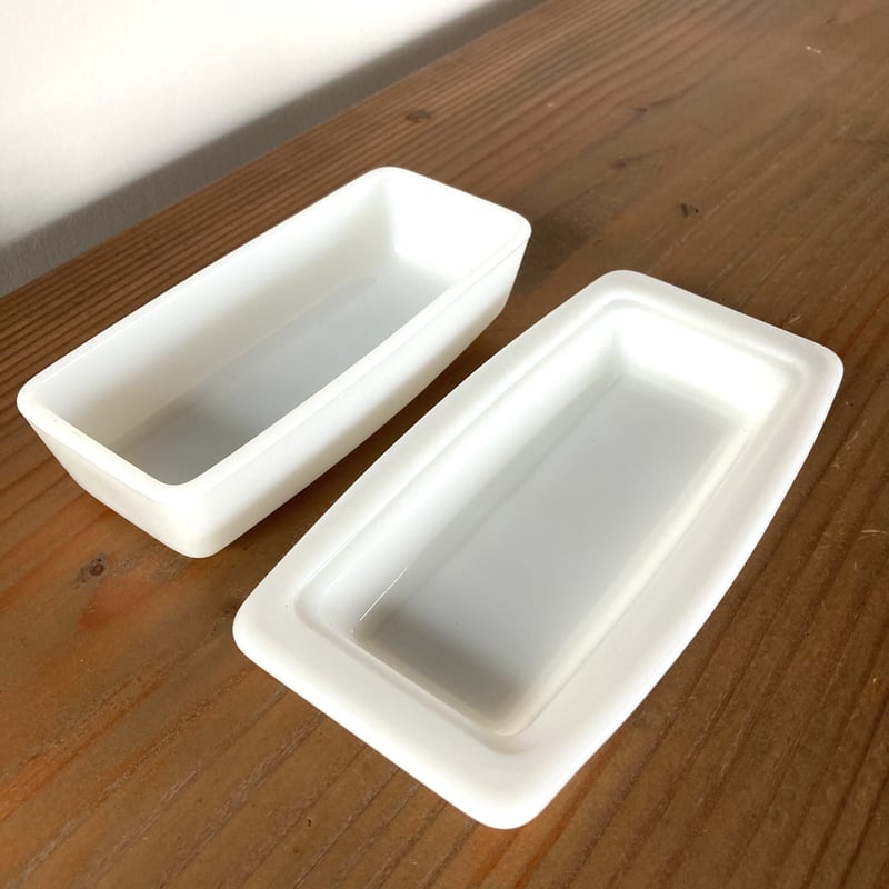 PYREX オールドパイレックス バターディッシュ／Spring Blossom