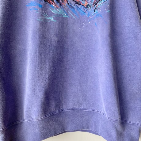 YELLOW STONE BEAR イエローストーン ベア 刺繍 アニマル柄 動物柄 スウェット 1990s