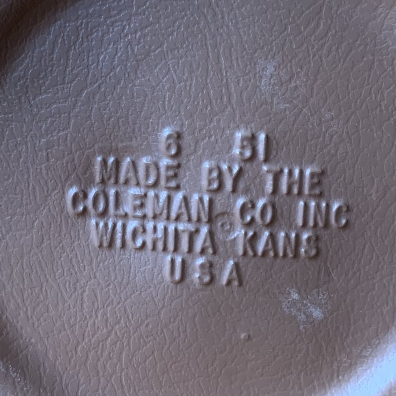 Coleman 1965年1月製 ウォータージャグ 1ガロン チョコパフェ Coleman 1965年1月製 ウォータージャグ 1ガロン チョコパフェ