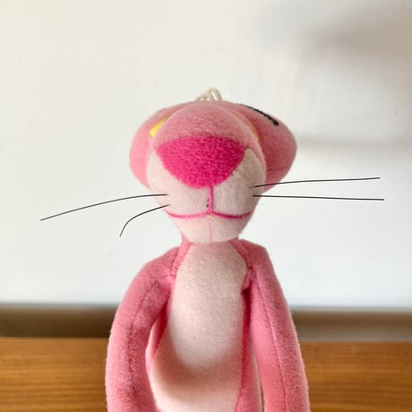 PINK PANTHER ピンクパンサー ぬいぐるみ マスコット 2008年