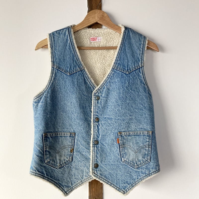 Levi's リーバイス デニムボアベスト 1970s | MILMOUNTAIN STORE