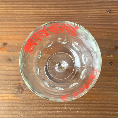 ヴィンテージ Coca-Cola コカ・コーラ 脚つきグラス①